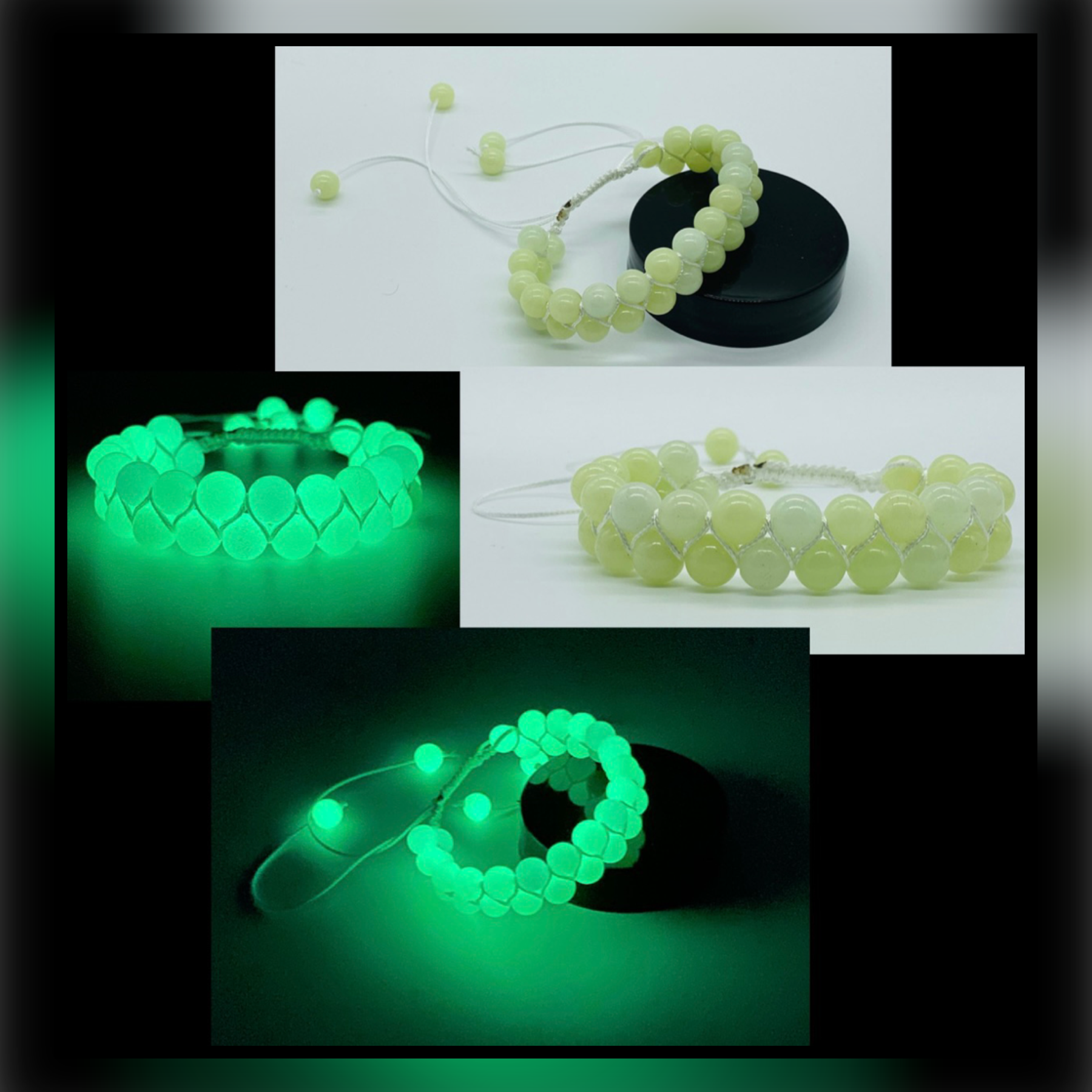 Green Glow in The Dark Adjustable Bracelet – GTS by Lemave
